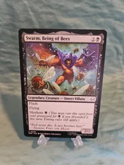 Swarm, Being Of Bees, Spider-Man MTG, Magic The Gathering NM - Image 1
