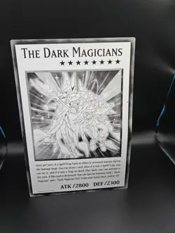 Konami YuGiOh Duel Overload Box Promo Jumbo Oversized Card THE DARK MAGICIANS - Image 1