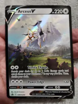 Arceus V SWSH204 SWSH: Sword & Shield Promo Cards Holo - Image 1