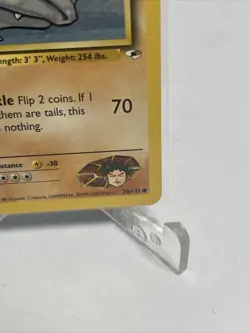 BROCK’S RHYHORN - Gym Heroes Set - 70/132 - Common - Pokemon Card - NM - Image 5
