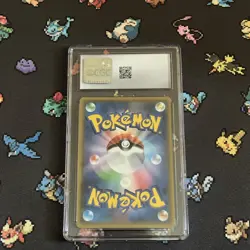 CGC 10 Eevee & Snorlax GX Full Art Tag Bolt Promo Japanese 2018 Pokemon Card 297 - Image 2
