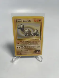 Brock's Geodude 66/132 - Gym Heroes - Pokemon Card LP - Image 1