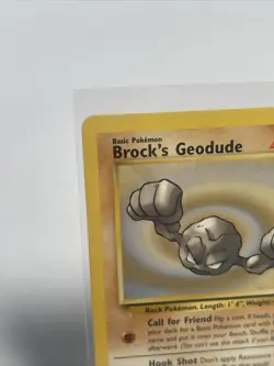 Brock's Geodude 66/132 - Gym Heroes - Pokemon Card LP - Image 3