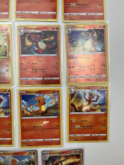 19 Card Lot Charmander Charmeleon Charizard Reverse Holo Pokemon TCG - Image 4
