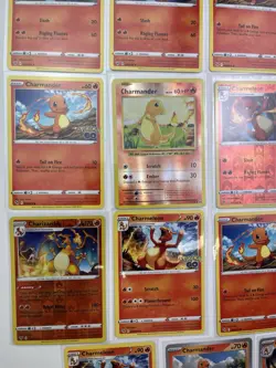 19 Card Lot Charmander Charmeleon Charizard Reverse Holo Pokemon TCG - Image 5