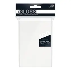 100 x Ultra PRO Deck Protector Sleeves Gloss Standard Size Cards 66 x 91mm WHITE 74427826901 - Image 3