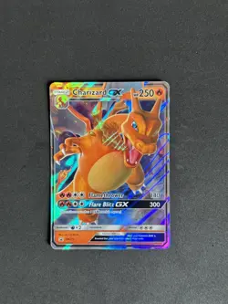 Pokemon Card Charizard GX SM211 Hidden Fates Promo Near Mint - Image 1