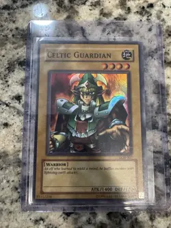 Yu-Gi-Oh! Celtic Guardian - LOB-007 - Super Rare Holo Card - Image 2