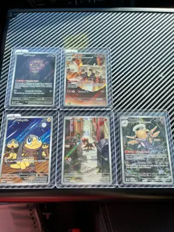 Pokemon TCG Mega Evolutions Illustration Rare 5 Card Lot Helioptile , Litleo - Image 1