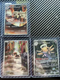 Pokemon TCG Mega Evolutions Illustration Rare 5 Card Lot Helioptile , Litleo - Image 3