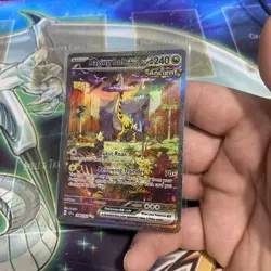 Pokemon TCG Temporal Forces Raging Bolt EX Special Illustration Card 208/162 - Image 3