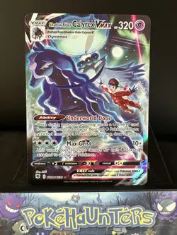 Pokemon Card Shadow Rider Calyrex VMAX TG18/TG30 Astral Radiance Full Art NM - Image 1