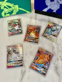Pokemon GX Random Lot of 5, 2017-2019 Cards, Good Condition - Image 2