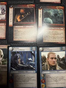 Lord Of The Rings TCG Cards Including Some Smeagol/ Gollum Various Sets - Image 3