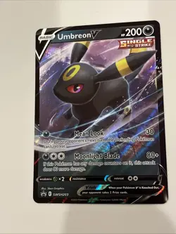 Umbreon V SWSH203 SWSH: Sword & Shield Promo Card Holo Pokemon Card - Image 1
