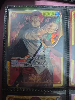 Shanks - OP01-120 - Secret Rare - Romance Dawn - One Piece TCG Card - Image 1