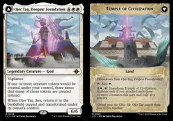 Ojer Taq, Deepest Foundation // Temple of Civilization LCI NM MTG - Image 1