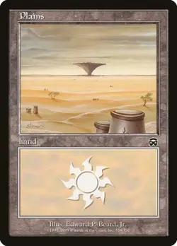 Plains (#334) - Foil Mercadian Masques HP MTG - Image 1