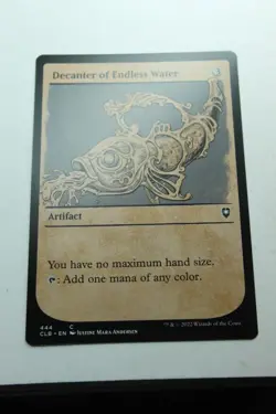 MTG Decanter of Endless Water x1- Showcase-Commander Legends: Battle for Baldur' - Image 1