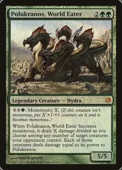 2x Polukranos, World Eater - Foil Duel Decks: Heroes vs. Monsters HP MTG - Image 1