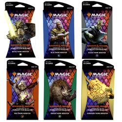 6x Magic MTG D&D Adventures in the Forgotten Realms Theme Boosters Set of 6 - Image 3