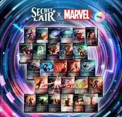 MTG Marvel Secret Lair Astonishing Foil Bundle Full Set + ARCANE SIGNET - Image 3