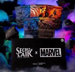 MTG Marvel Secret Lair Astonishing Foil Bundle Full Set + ARCANE SIGNET - Image 4