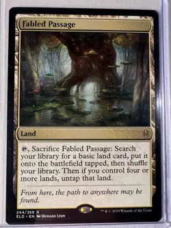 Fabled Passage #244 Throne of Eldraine ELD Magic MTG - Image 1