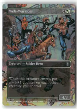 Web-Warriors (Borderless) Marvel's Spider-Man Foil - Image 1