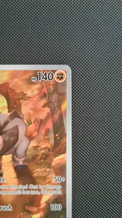 Terrakion 135/086 White Flare - Illustration Rare English Pokemon Card - NM/Mint - Image 4