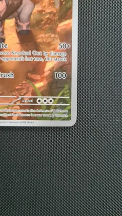 Terrakion 135/086 White Flare - Illustration Rare English Pokemon Card - NM/Mint - Image 5