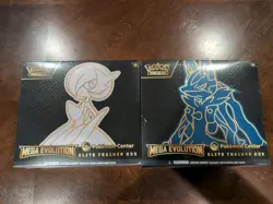 Pokemon TCG Mega Evolutions Pokemon Center Elite Trainer Boxes - New And Sealed - Image 1