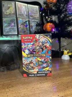 (NEW AND SEALED!) POKEMON MEGA EVOLUTIONS BOOSTER BUNDLE! - Image 1