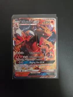 2017 POKEMON SUN & MOON BURNING SHADOWS #20/147 CHARIZARD GX HOLO - Image 1