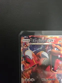 2017 POKEMON SUN & MOON BURNING SHADOWS #20/147 CHARIZARD GX HOLO - Image 3