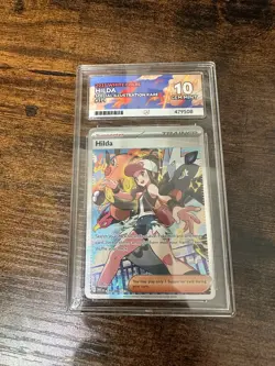 Pokemon Hilda SIR Trainer 171/086 Pokemon White Flare Ace 10 Perfect Subs - Image 1