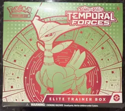 Pokemon TCG Temporal Forces Iron Leaves Elite Trainer Box (ETB) - New & Sealed - Image 1