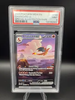 PSA 9 - Charizard ex 199/165 Special Illustration Rare - 2023 Pokemon S&V EN 151 - Image 1