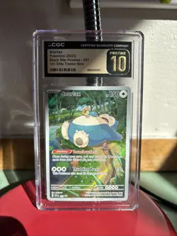 Pokemon Snorlax 051 Black Star Promo Scarlet Violet 151 ETB - CGC 10 PRISTINE - Image 1