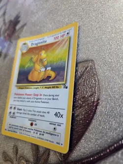 Dragonite - Fossil - 4/62 - Holo Rare Pokemon TCG Unlimited LP - Image 2