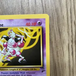 Mr. Mime 27/130 Rare 2000 Pokemon Base Set 2 NM - Image 3