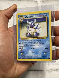 Wartortle 63/130 Pokemon TCG Base Set 2 Non Holo NM Near Mint Vintage Uncommon - Image 2