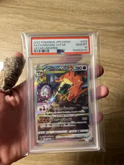 2022 Pokemon SWSH Mewtwo Charizard VSTAR Universe #221#212 PSA 10 - Image 4