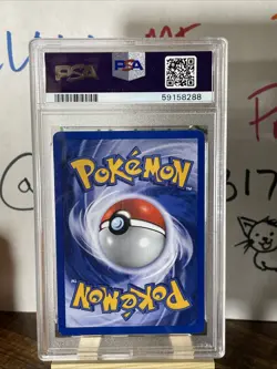 ✨ Ho-oh, “DOUBLE HOLO” Error, 1st Edition PSA 7, Neo Revelation 7/64, Pokemon ✨ - Image 3