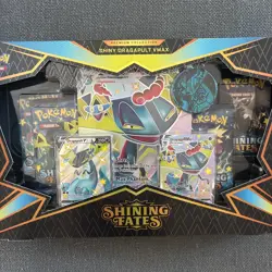 POKEMON TCG SHINGING FATES SHINY DRAGAPULT VMAX PREMIUM COLLECTION BOX - Image 2