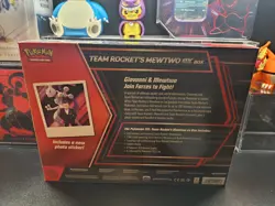 NEW Destined Rivals Pokemon TCG Team Rockets Mewtwo EX Box Sealed - Image 2