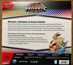Pokemon TCG Scarlet & Violet Prismatic Evolutions Poster Collection | BRAND NEW - Image 2