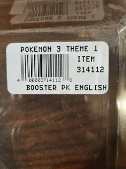 1999 COSTCO CLAMSHELL SEALED POKEMON BASE SET UNLIMITED ZAP THEME DECK + 3 PACKS - Image 2