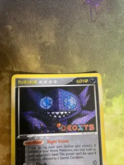 Sableye 23/107 2005 EX Deoxys Pokemon TCG Reverse Holo Rare Stamped - Image 2