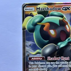 Pokemon TCG - Marshadow GX #SM59 - Sun & Moon - Black Star Promo - LP - Image 3